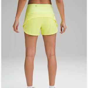 BRAND NEW LULULEMON Speed Up HR Short 4” Lined